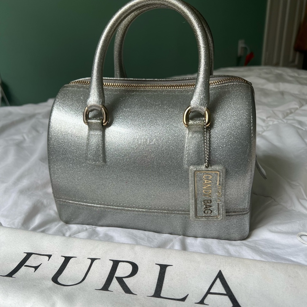 FURLA Glitter Candy Bag: GREAT CONDITION